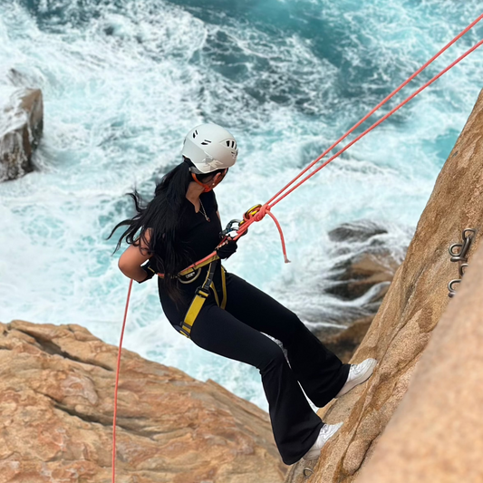 石澳飛索攀岩體驗日 Zip line, Abseiling, Rock Climb 3-in-1