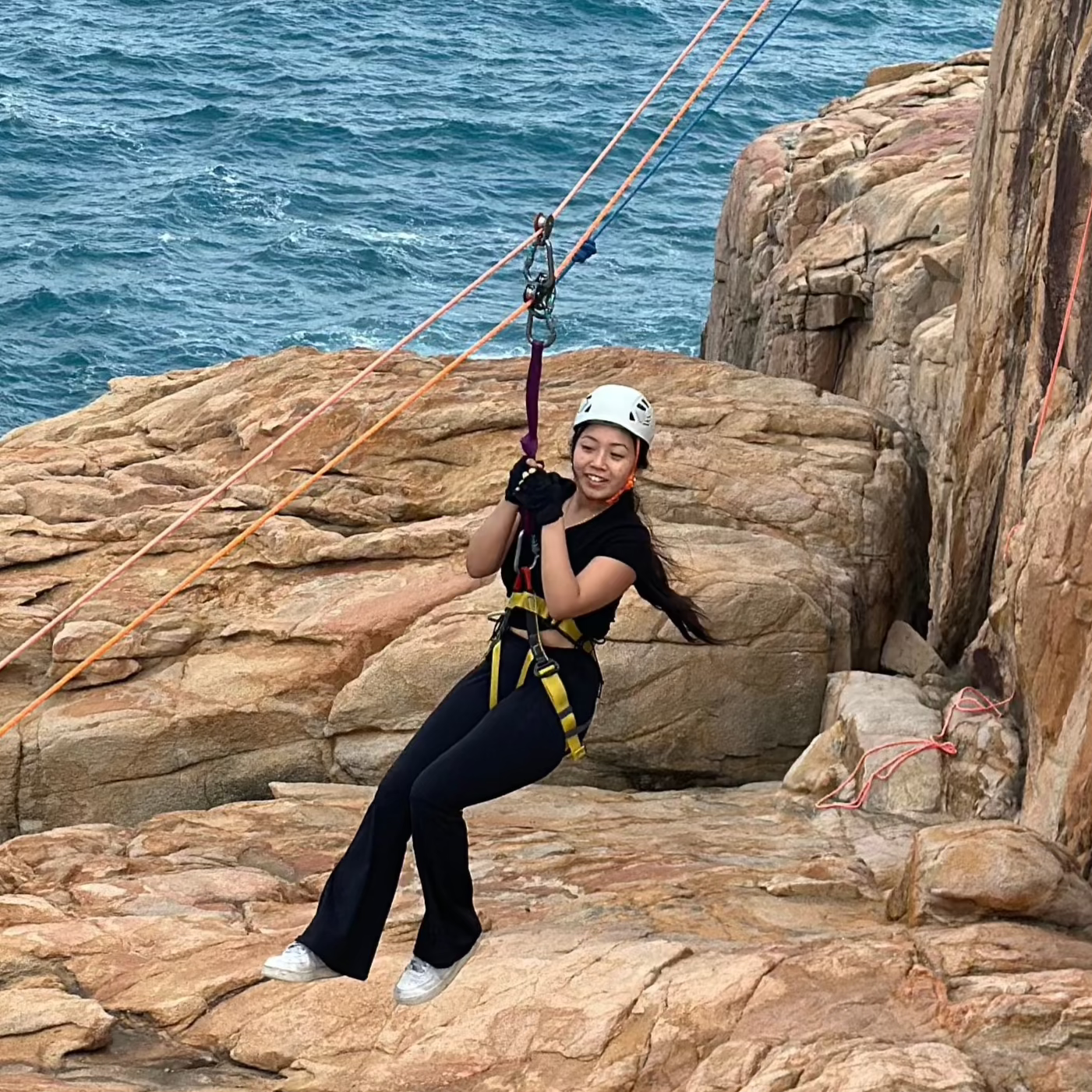 石澳飛索攀岩體驗日 Zip line, Abseiling, Rock Climb 3-in-1